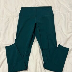 Teal High-Waisted Leggings